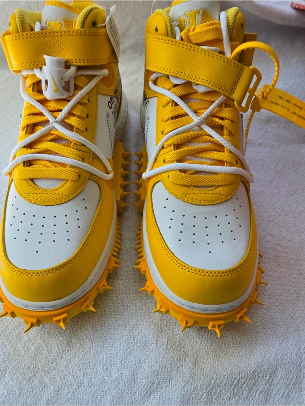 Brand new w/box x Off-White Air Force 1s - size 8M/9.5W